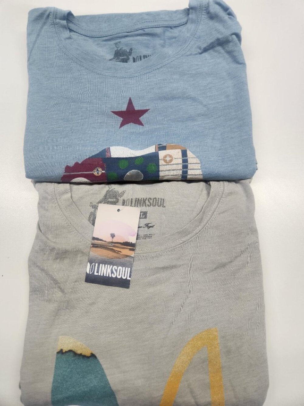 Linksoul Men's xl T shirts bundle of 2